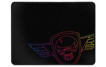 Spirit of Gamer Darkskull - XL Gaming musemåtte Sort, Blå, Rød, Gul