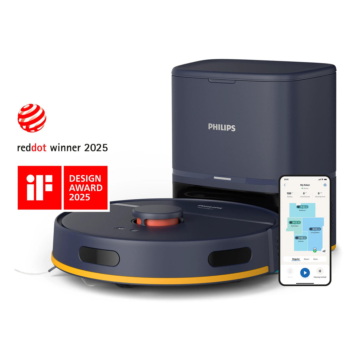 Philips 2000 series XU2100/15 robot vacuum 0.38 L