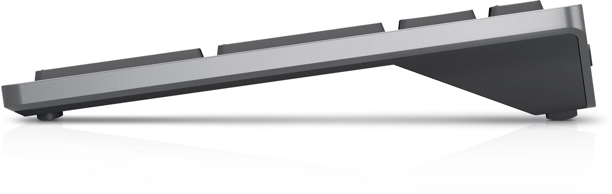 DELL KB740 tastatur Kontor RF trådløs + Bluetooth QWERTY Russisk Grå, Sort