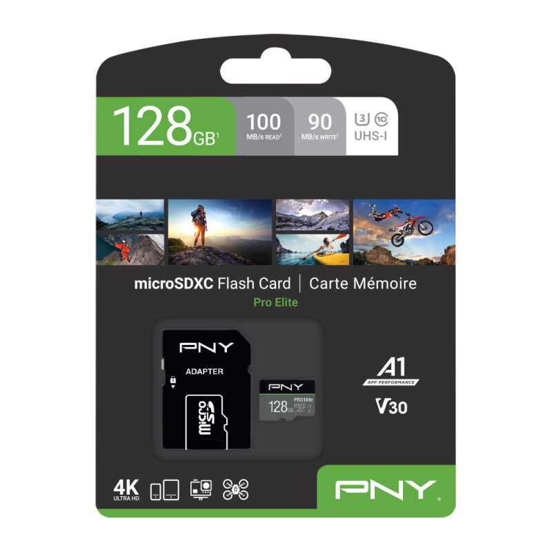 PNY PRO Elite microSDXC 128GB 100MB/s