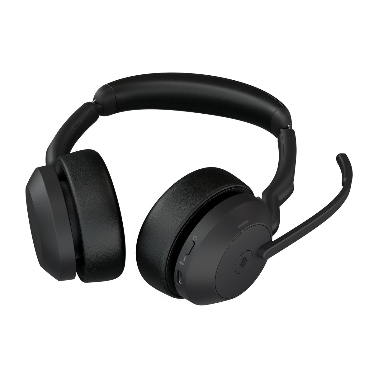 Jabra Evolve2 55 Headset Trådløs Kontor/Callcenter USB Type-C Bluetooth Opladningsstativ