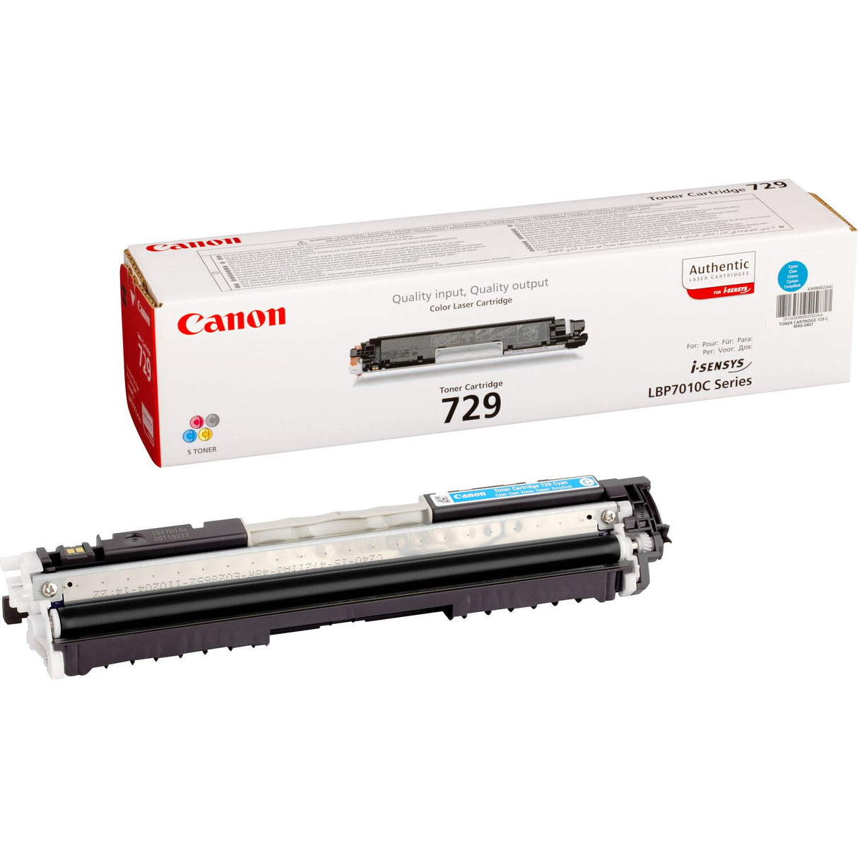Canon CRG-729 C tonerpatron 1 stk Original Blå