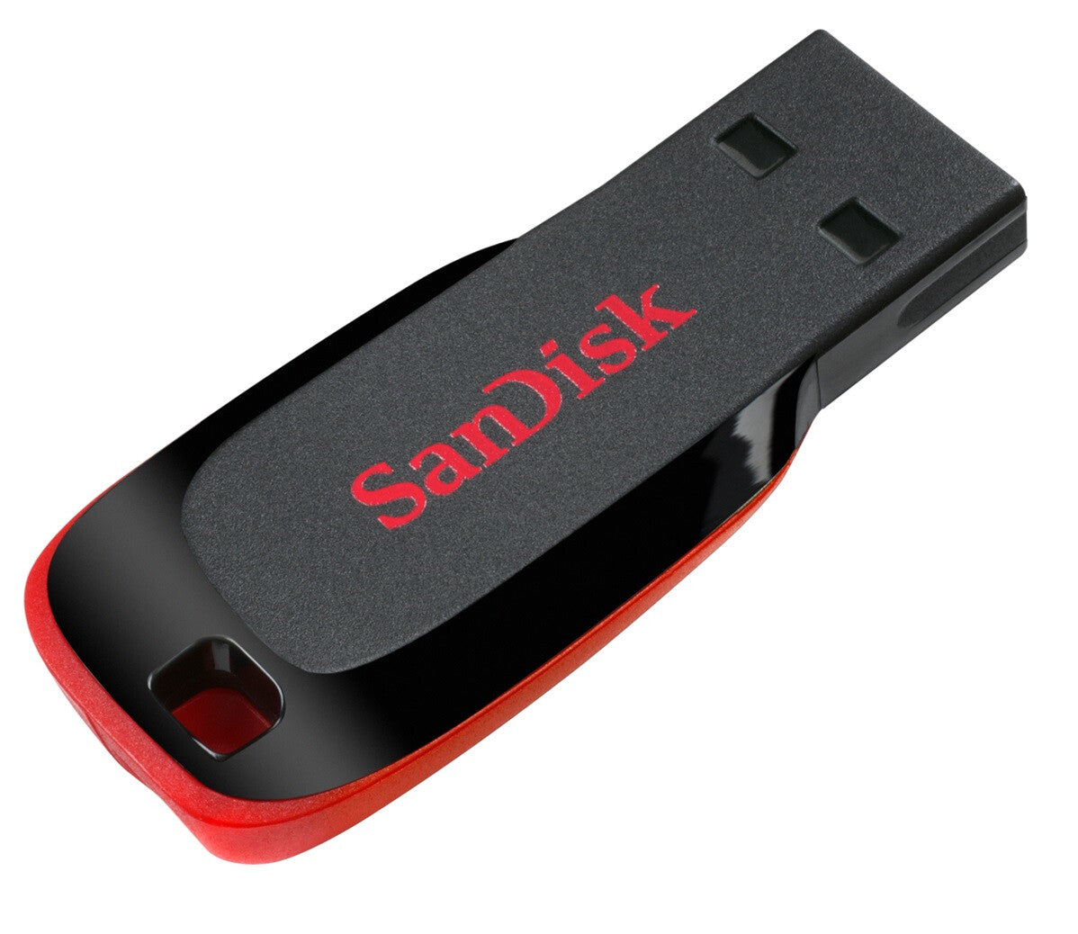 SanDisk Cruzer Blade USB-nøgle 16 GB USB Type-A 2.0 Sort, Rød