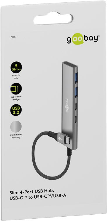 goobay Hub 4 porte USB
