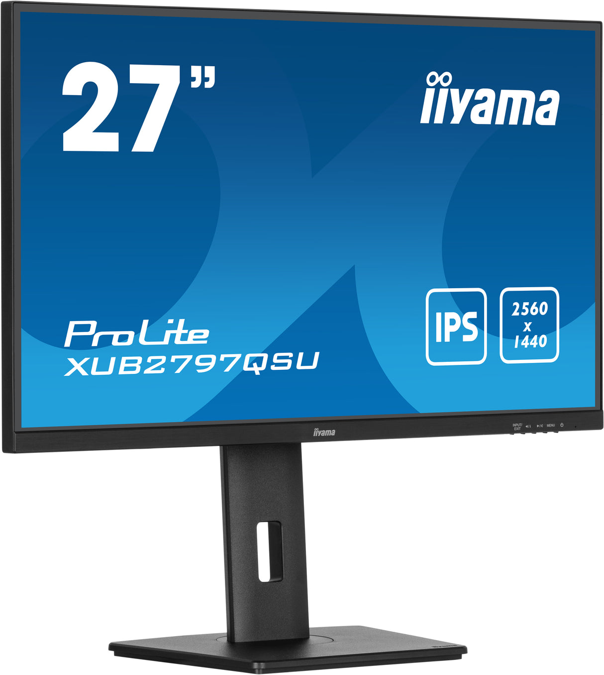 iiyama ProLite XUB2797QSU-B2 computerskærm 68,6 cm (27") 2560 x 1440 pixel 4K Ultra HD LED Sort