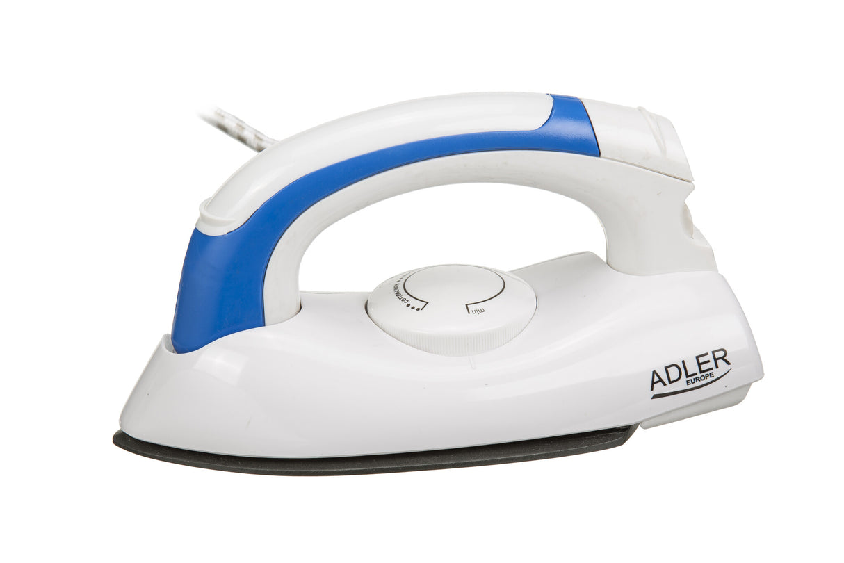 Adler AD 5015 Tør strygejern 800 W Blå, Hvid