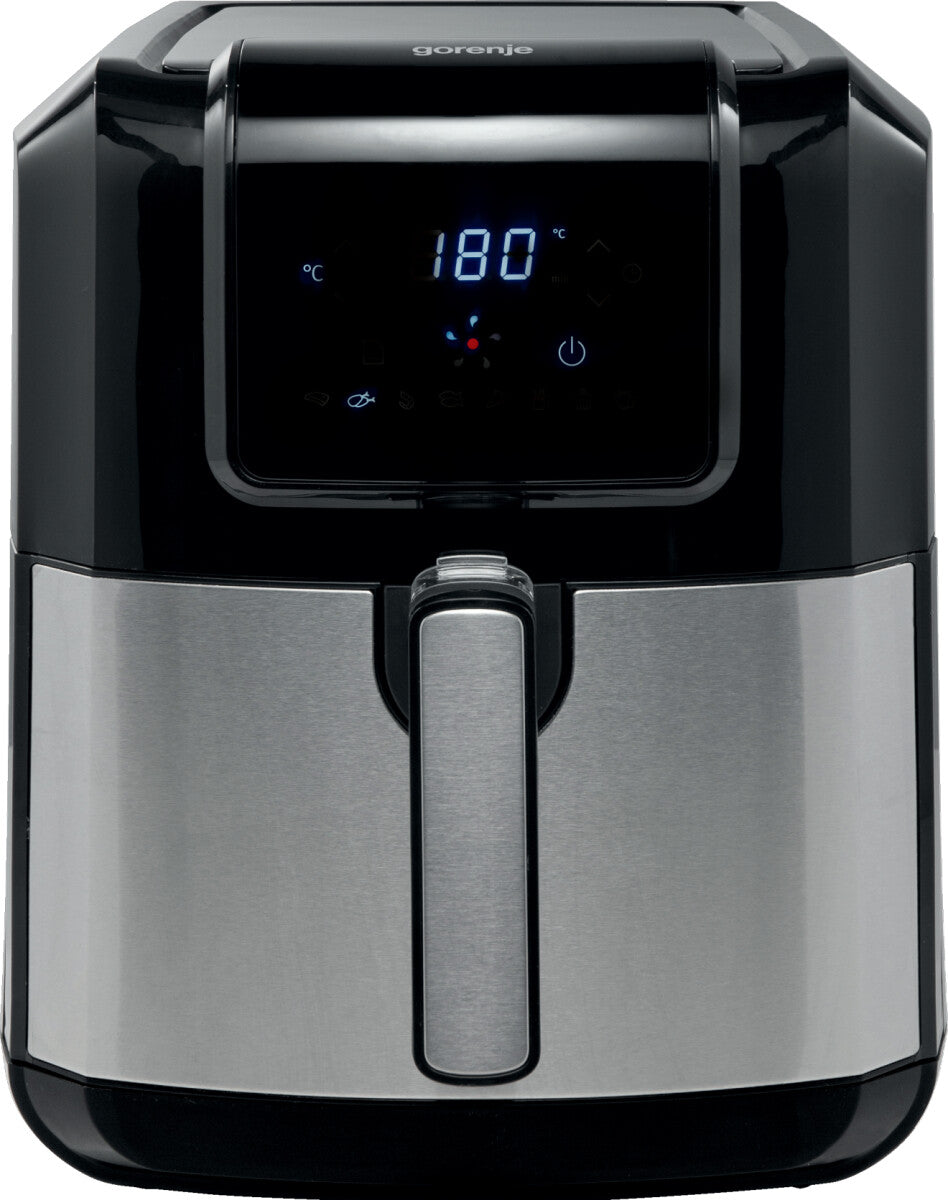Gorenje AF1700DB Enkelt 5 L Indbygget 1700 W Varmluftsteger Sort, Metallic