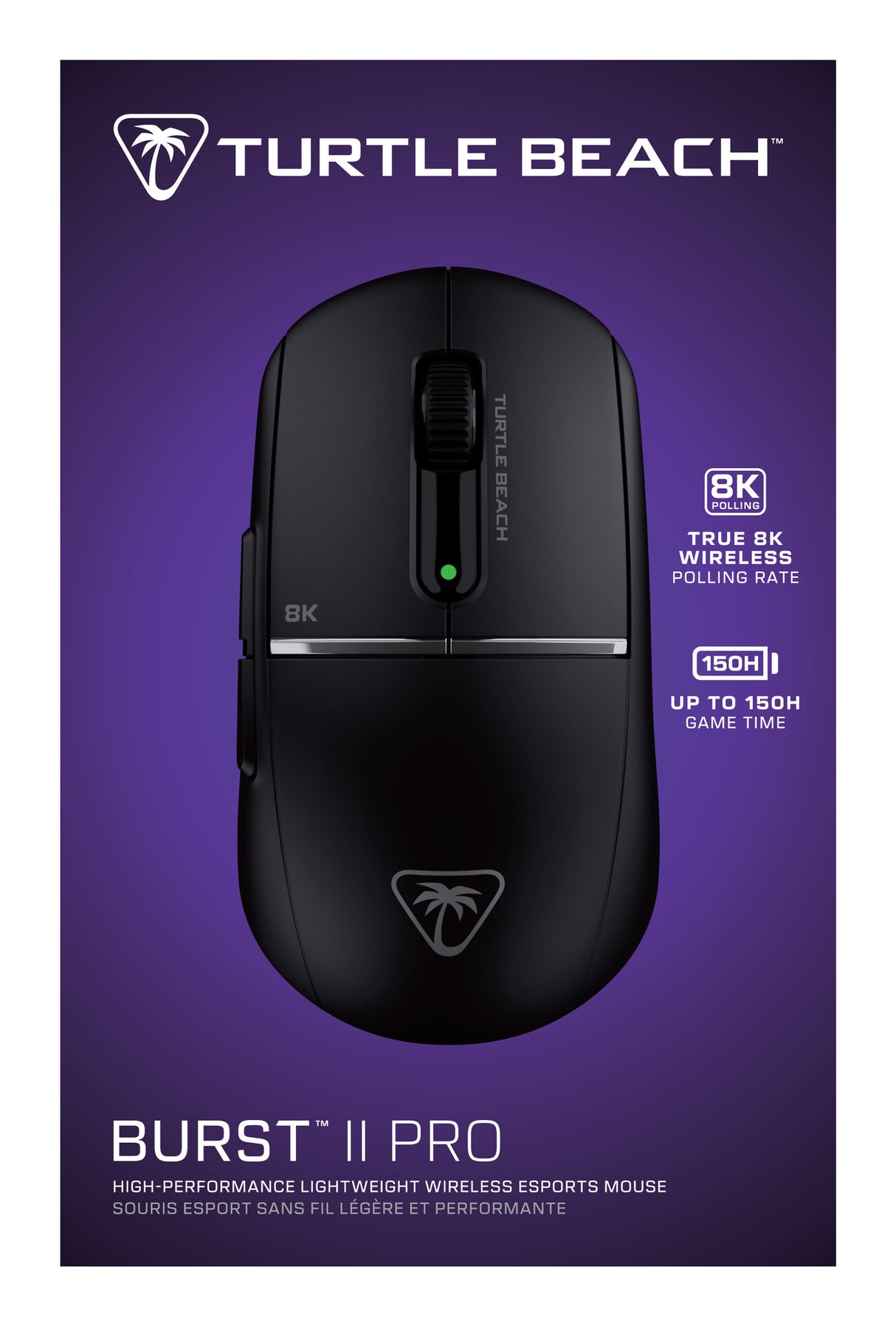 Turtle Beach Burst II Pro mus Spil Ambidextrous RF Wireless + Bluetooth + USB Type-A Optisk 30000 dpi