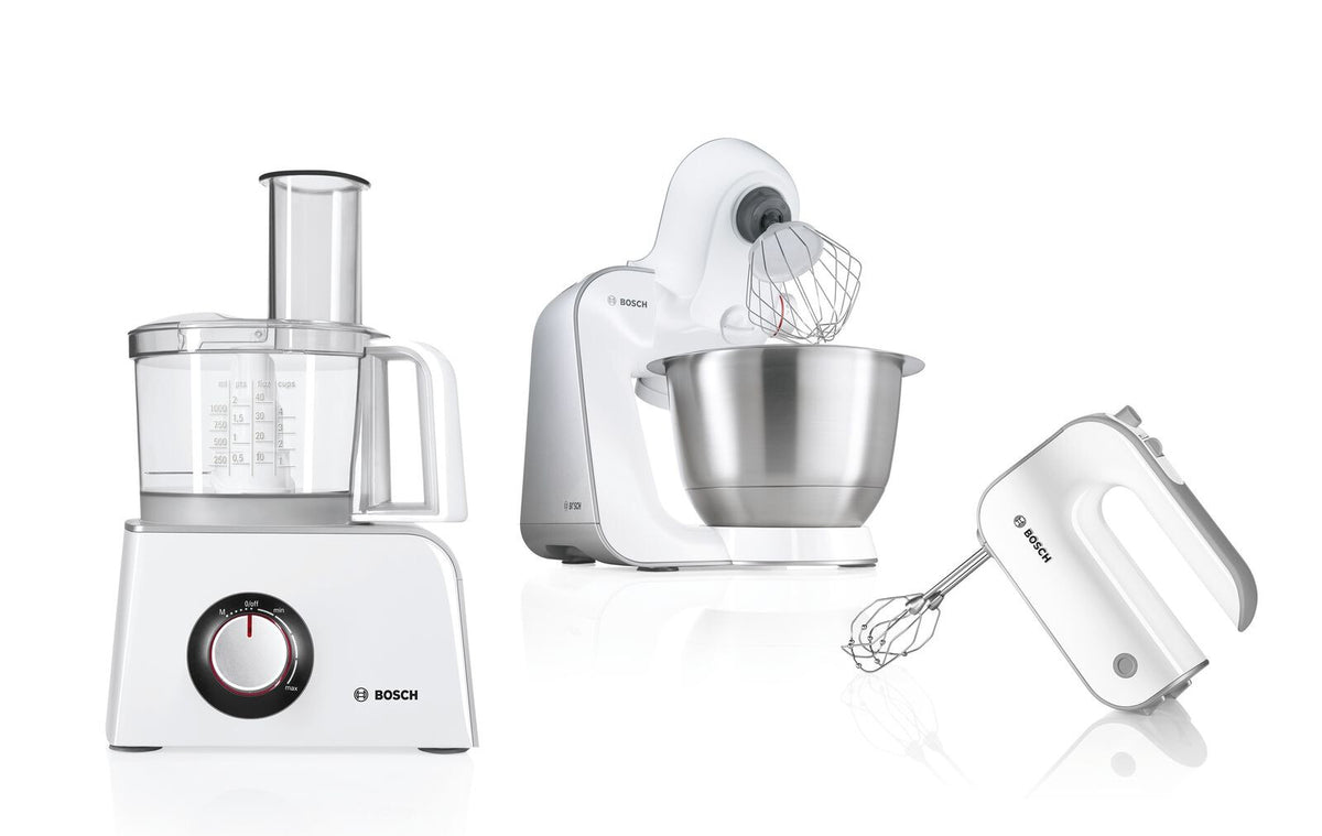 Bosch MFQ4080 mixer Hand mixer 500 W Silver, White