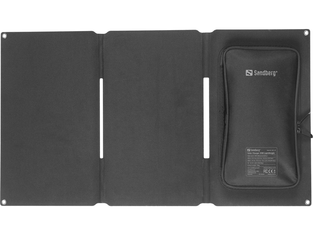 Sandberg 421-19 solpanel 30 W Monokrystallinsk silicium