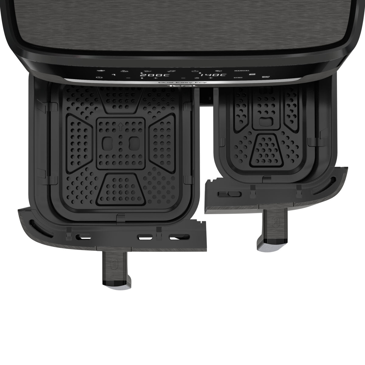 Tefal Easy Fry Dual XXL EY942HE0 fryer Double 11 L Stand-alone 2020 W Hot air fryer Grey