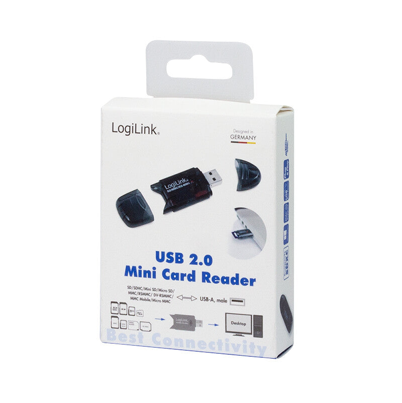 LogiLink Cardreader USB 2.0 Stick for SD/MMC Kortlæser USB 2.0