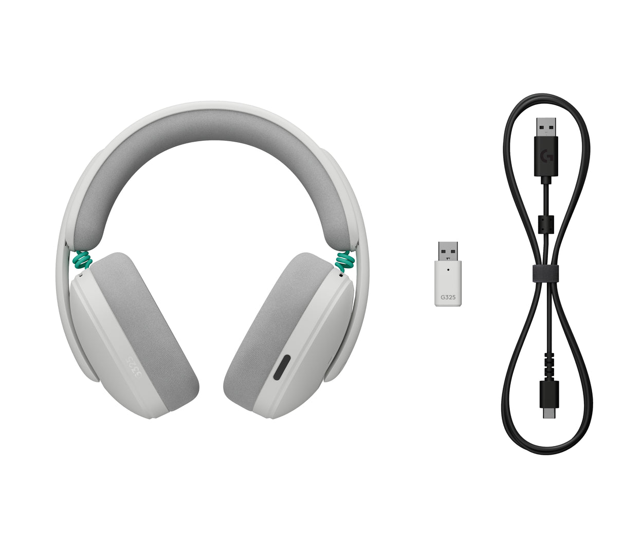 Logitech G G325 LIGHTSPEED Headset Trådløs Spil USB Type-C Bluetooth Hvid