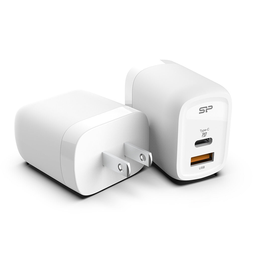 Silicon Power Boost Charger QM25 Universel Hvid Vekselstrøm Hurtig opladning Indendørs