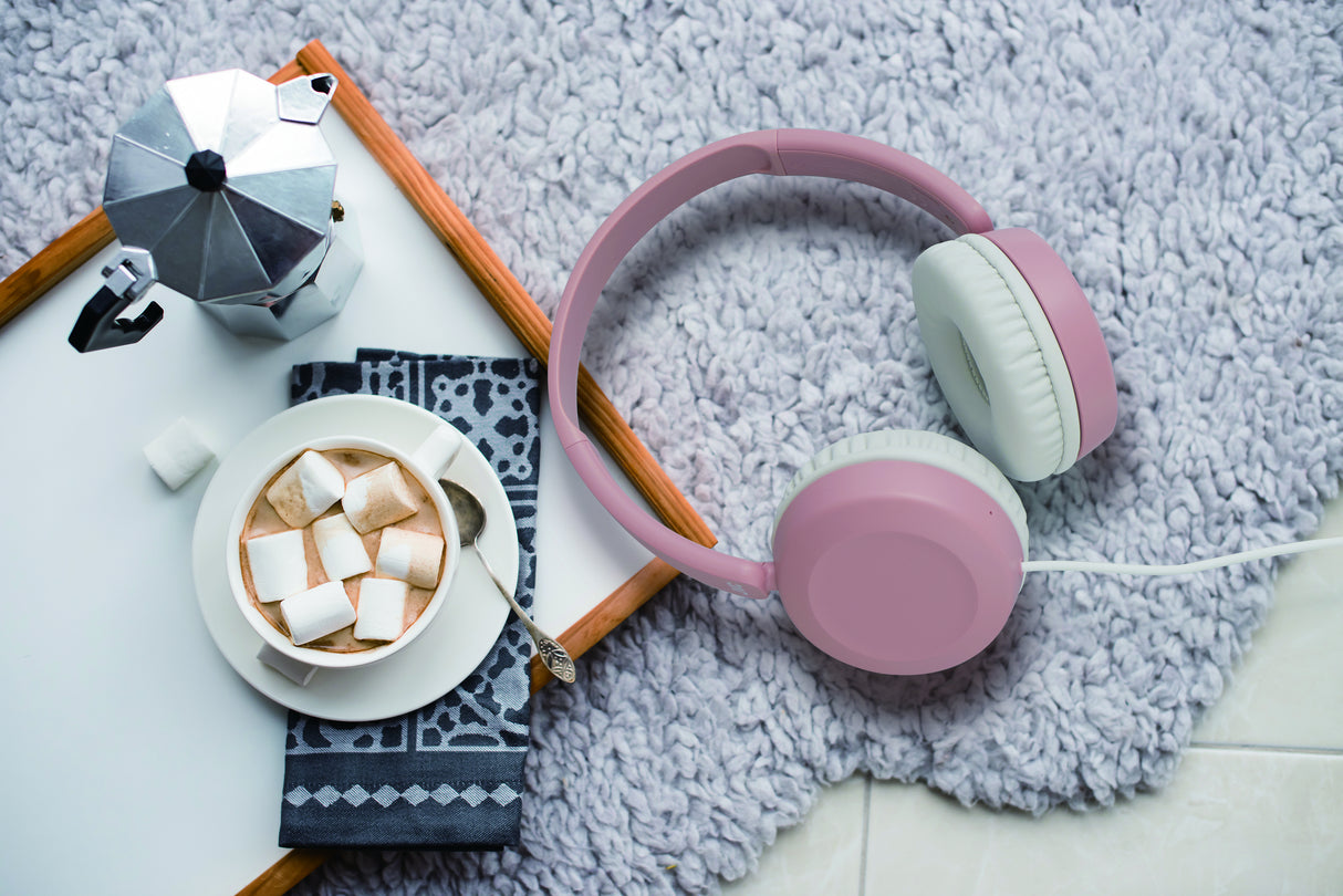 JVC HA-S31M-P Headset Ledningsført Opkald/musik Lyserød