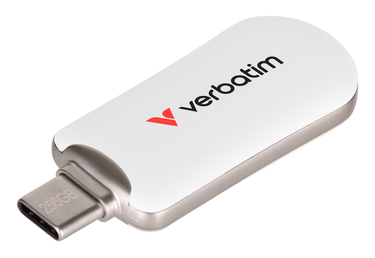 Verbatim 30230 USB-nøgle 256 GB USB Type-C 3.2 Gen 1 (3.1 Gen 1) Hvid