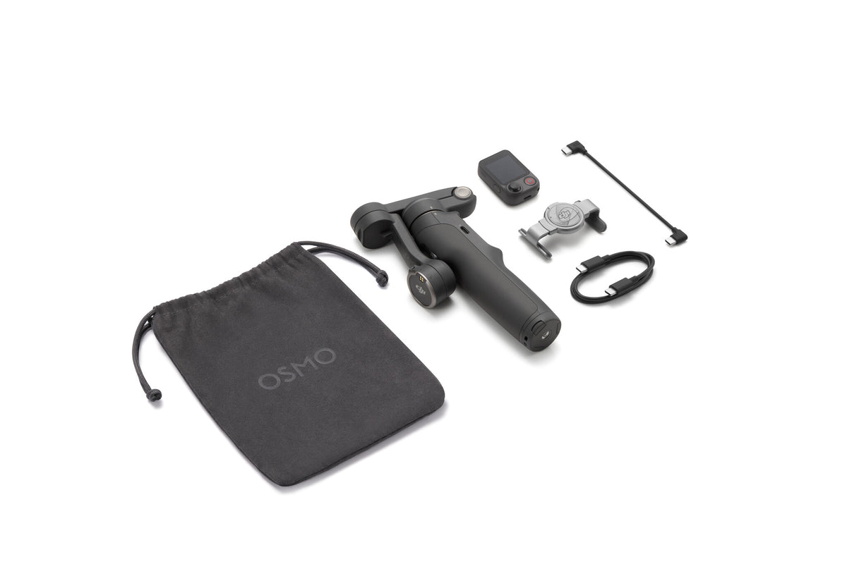 DJI Osmo Mobile 8P Standard Combo Smartphone kamera stabilisator Sort