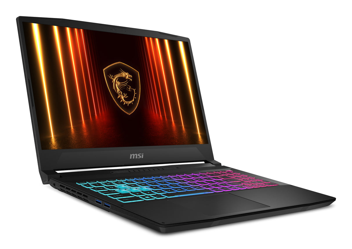 MSI Katana 15 HX B14WEK-826NL Intel® Core™ i7 i7-14650HX Laptop 39,6 cm (15.6") Fuld HD 16 GB DDR5-SDRAM 1 TB SSD NVIDIA GeForce RTX 5050 Wi-Fi 6E (802.11ax) Windows 11 Home Sort