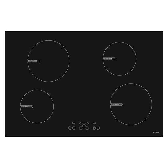Vestfrost VIH 1080 P Sort Indbygget 78 cm Zone induktionskogeplade 4 zone(s)