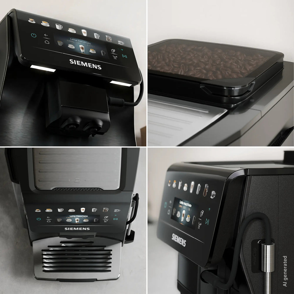 Siemens TP607EF5 kaffemaskine Fuld-auto Espressomaskine 1,8 L