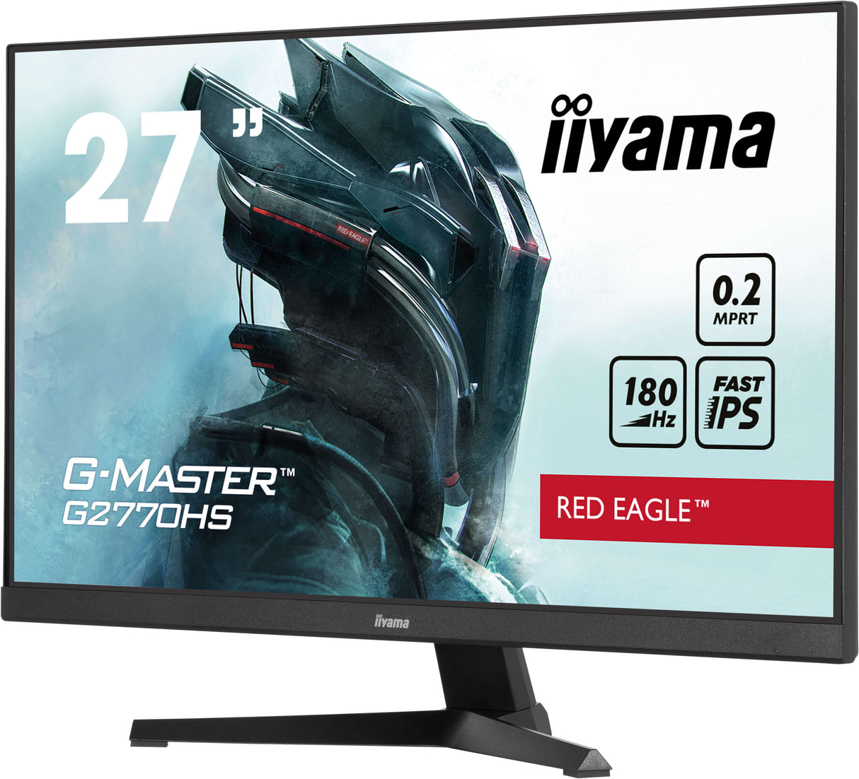 iiyama G-MASTER G2770HS-B1 computerskærm 68,6 cm (27") 1920 x 1080 pixel Fuld HD LCD Sort