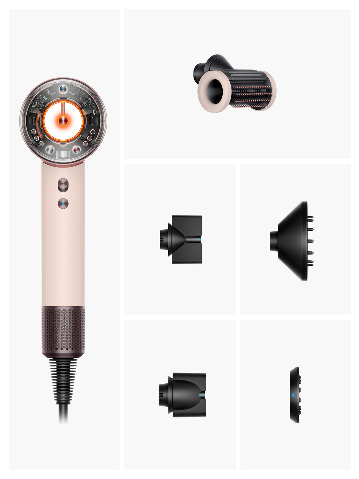 Dyson Supersonic Nural hårtørrer 1600 W Lyserød, Roseguld