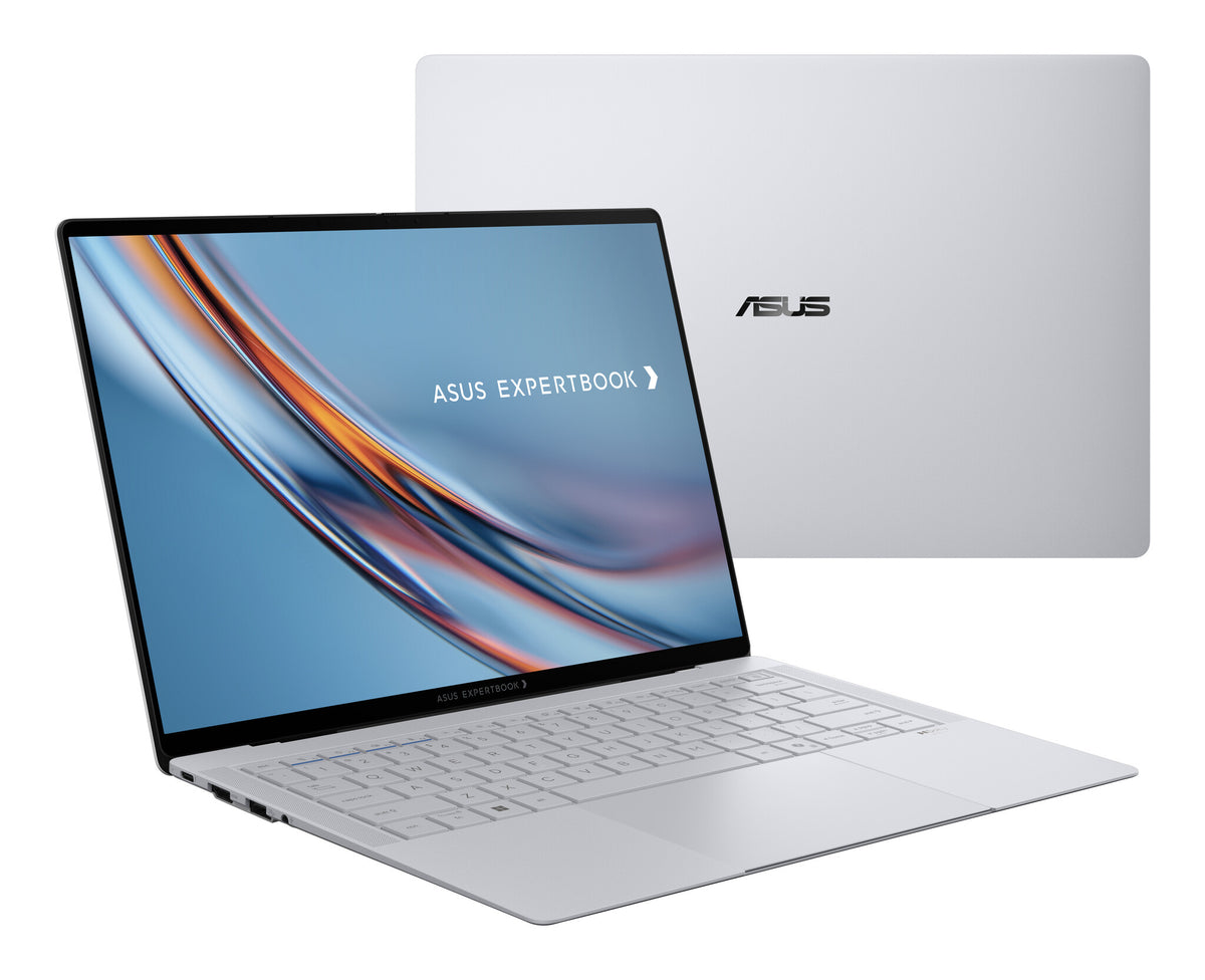 ASUS ExpertBook Ultra B9406CAA-TH1544X Copilot+ PC Intel Core Ultra X7 358H Laptop 35,6 cm (14") Berøringsskærm WQXGA+ 32 GB LPDDR5x-SDRAM 1 TB SSD Wi-Fi 7 (802.11be) Windows 11 Pro Grå QWERTY Engelsk