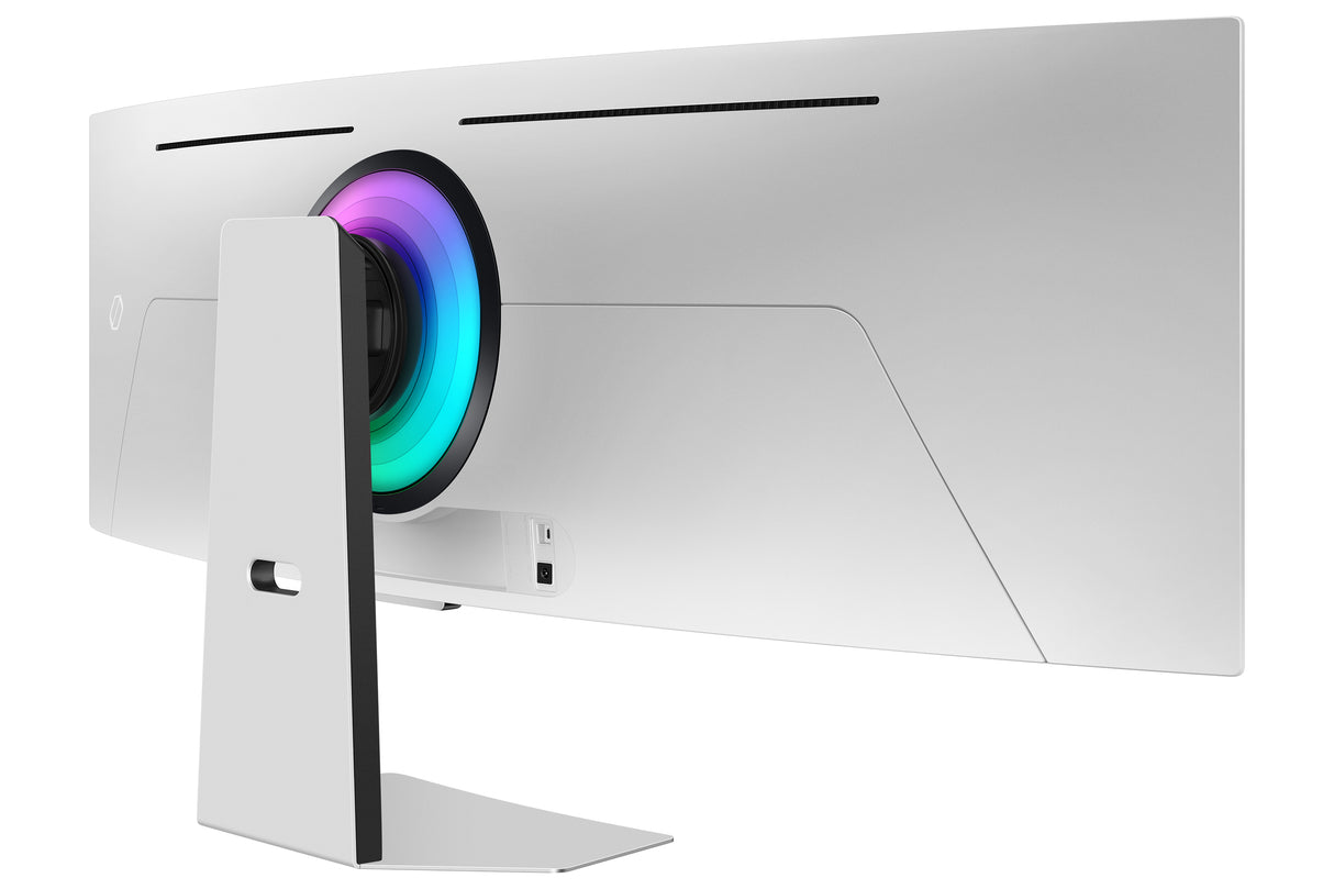 Samsung G95SC computerskærm 124,5 cm (49") 5120 x 1440 pixel Dual QHD OLED Sølv