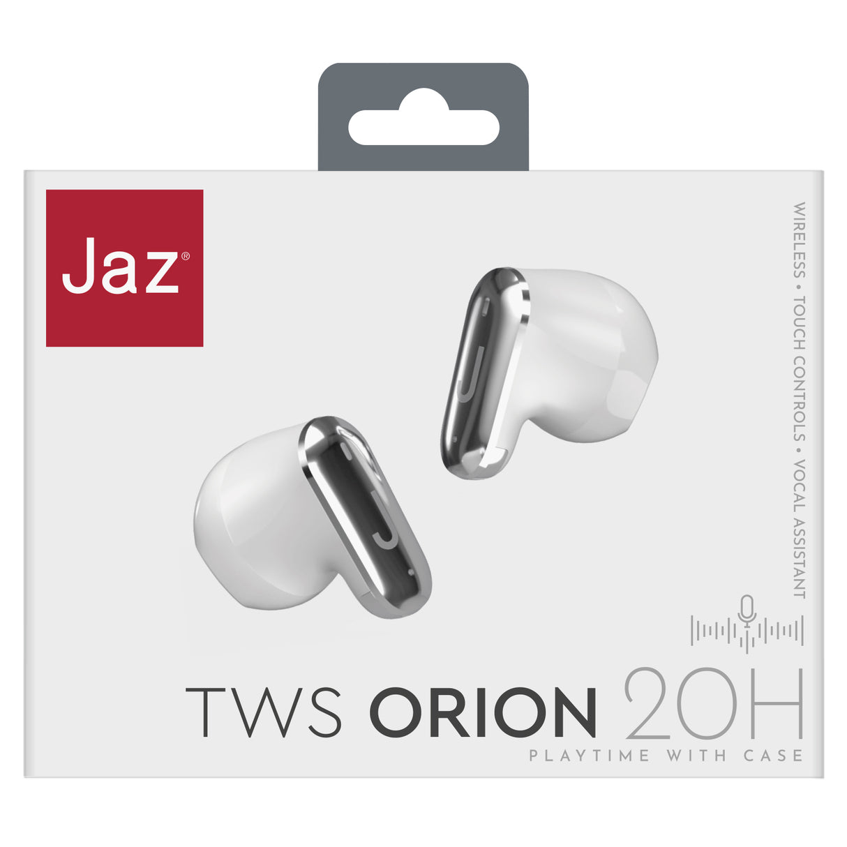 SBS TEJZTWSORIONBTW hovedtelefoner/headset True Wireless Stereo (TWS) I ørerne Opkald/musik Bluetooth Hvid