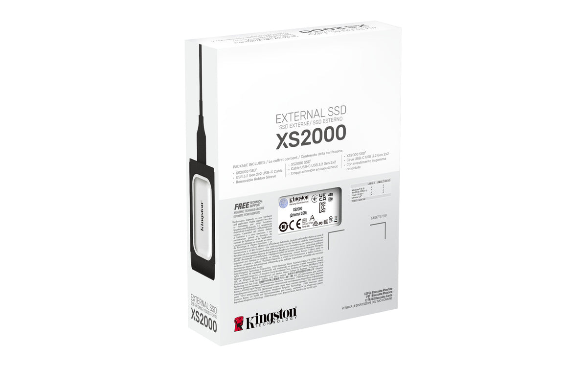 Kingston SSD XS2000 4TB USB 3.2 Gen 2x2