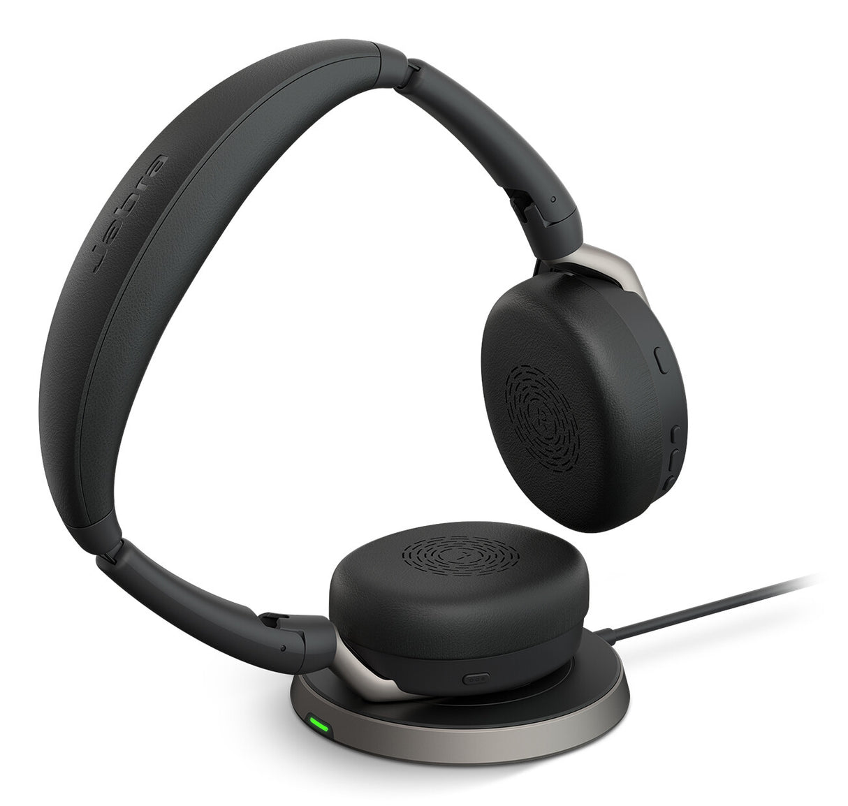 Jabra Evolve2 65 Flex Headset Trådløs Kontor/Callcenter USB Type-A Bluetooth Opladningsstativ