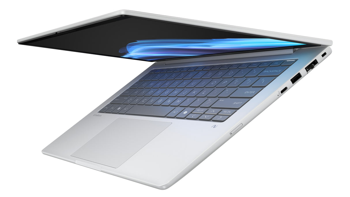 HP EliteBook 8 G1i Next Gen AI PC Copilot+ PC Intel Core Ultra 5 226V Laptop 35,6 cm (14") WUXGA 16 GB LPDDR5x-SDRAM 512 GB SSD Wi-Fi 7 (802.11be) Windows 11 Pro Sølv
