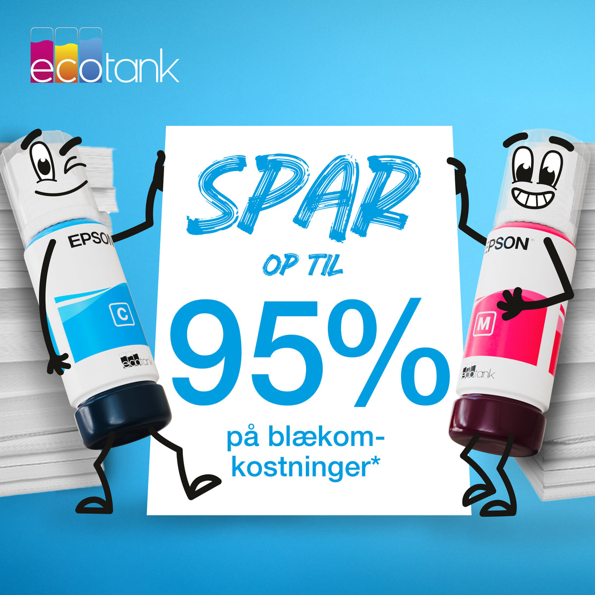 Epson 102 EcoTank Cyan ink bottle
