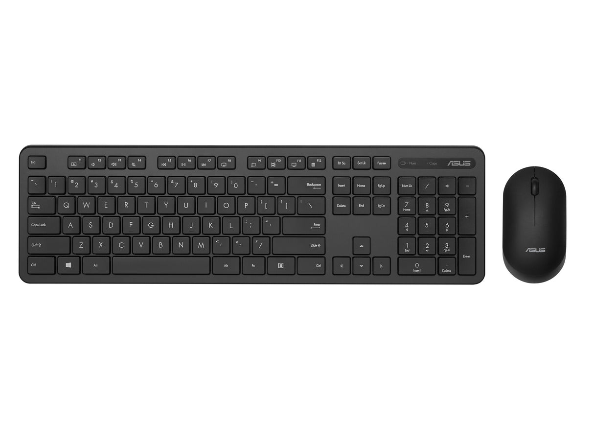 ASUS CW100 tastatur Mus inkluderet Universel RF trådløst QWERTY US engelsk Sort