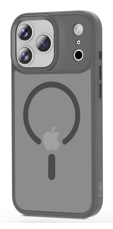 Tech Protect Magmat Magsafe Iphone 17 Pro Matte Krydskrift Grå