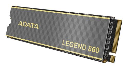 ADATA LEGEND 860 SLEG-860-1000GCS intern solid state drev 1 TB M.2 PCI Express 4.0 NVMe 3D NAND