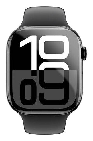 AMAZINGthing AWATCH42BGLA Smart bærbart (wearable) tilbehør Skærmbeskytter Transparent, Sort Hærdet glas