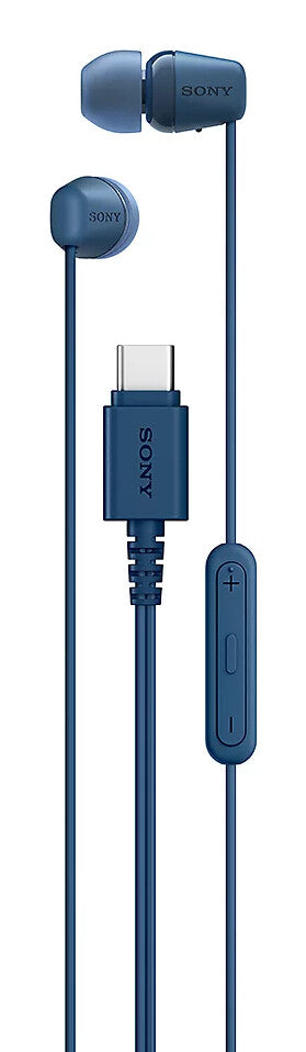 Sony IER-EX15CL.CE7 in-ear øretelefoner med type-c stik blå