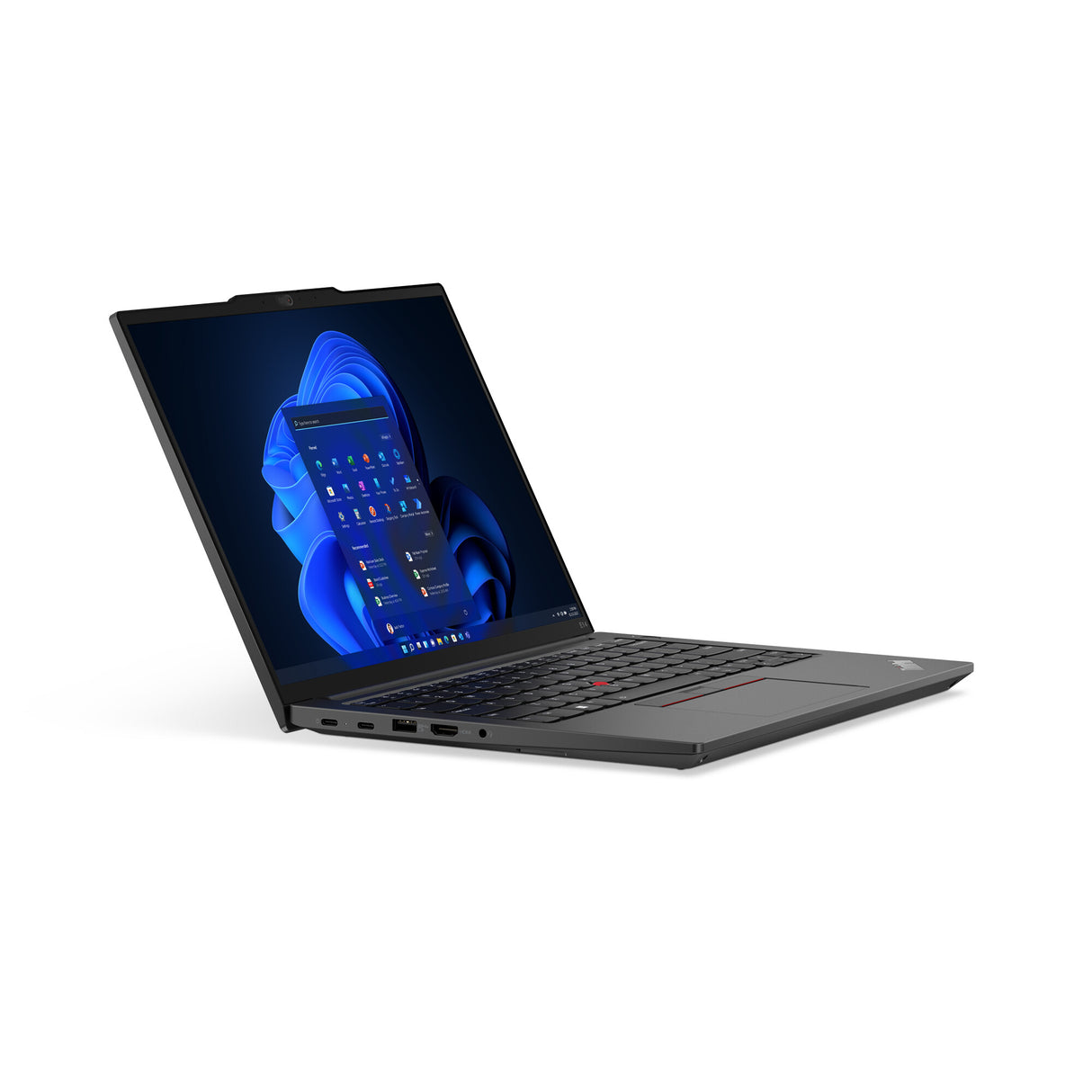 Lenovo ThinkPad E14 Gen 5 (AMD) AMD Ryzen™ 5 7430U Laptop 35,6 cm (14") WUXGA 8 GB DDR4-SDRAM 256 GB SSD Wi-Fi 6 (802.11ax) Windows 11 Pro Nordisk Sort