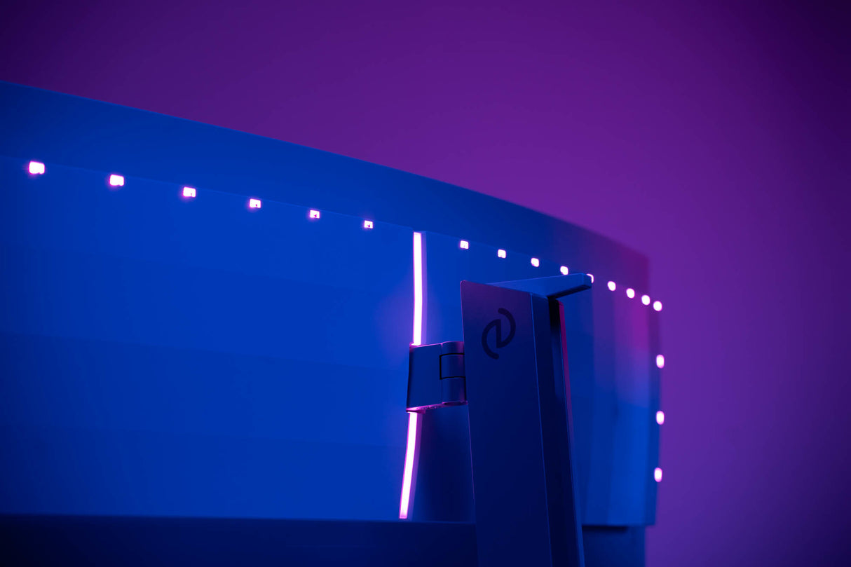 Philips Evnia 8000 49M2C8900/00 computerskærm 124,2 cm (48.9") 5120 x 1440 pixel Dual QHD QD-OLED Hvid