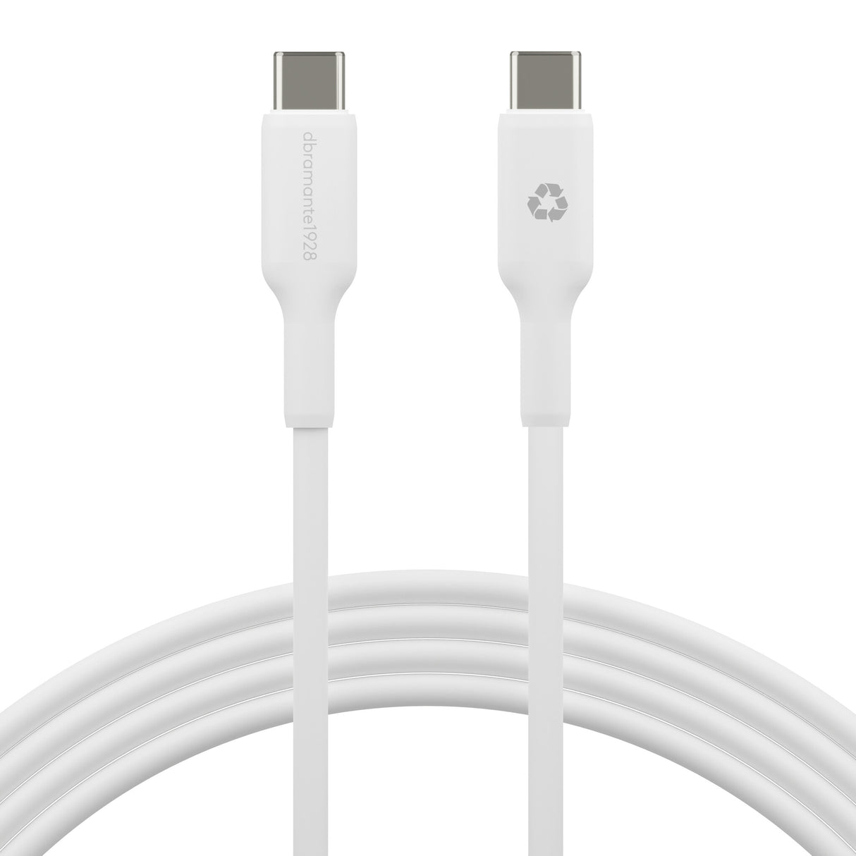 dbramante1928 CB20CCWH7153 USB-kabel USB 2.0 2 m USB C 0,48 Gbit/sek. 60 W Hvid