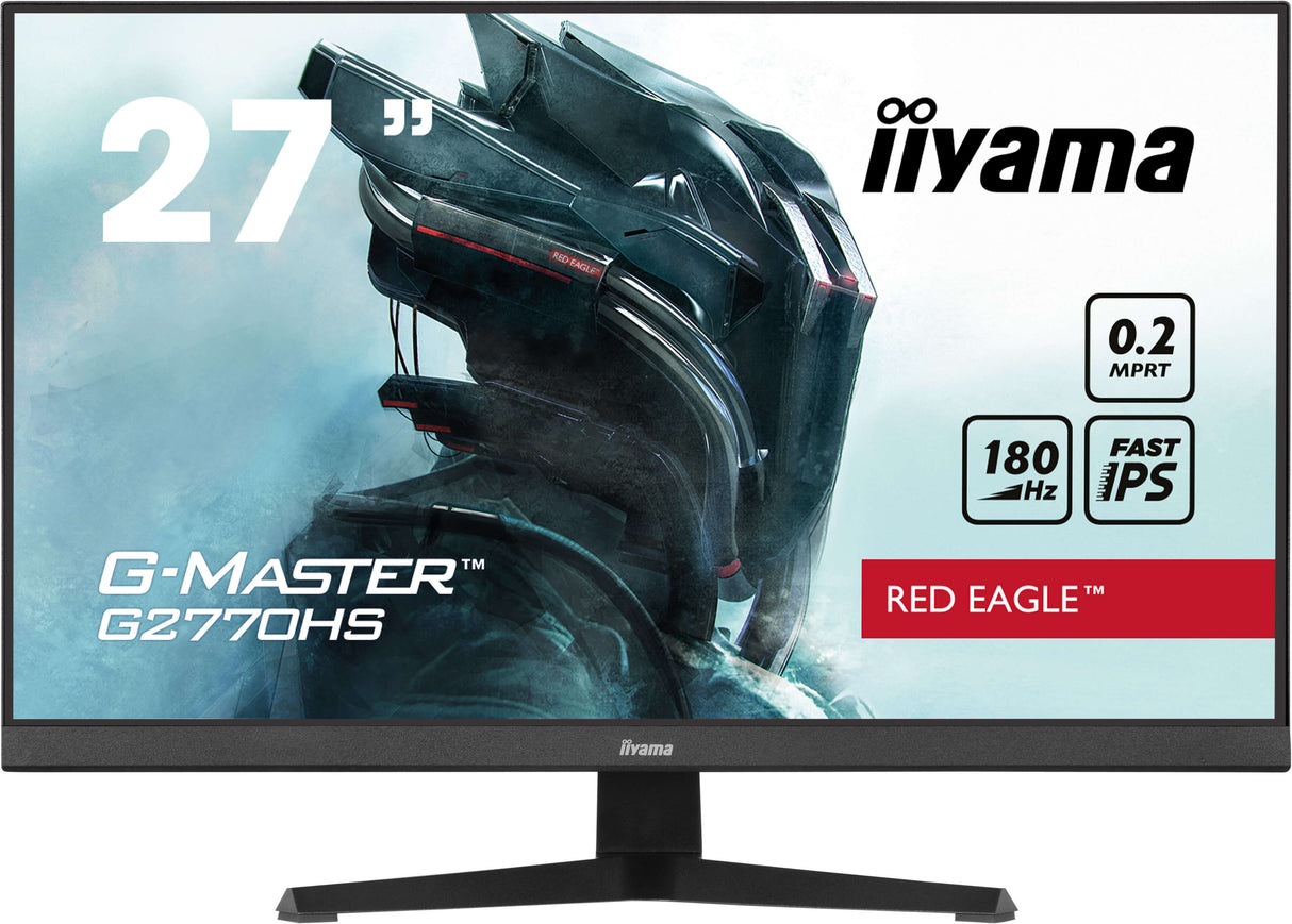 iiyama G-MASTER G2770HS-B1 computerskærm 68,6 cm (27") 1920 x 1080 pixel Fuld HD LCD Sort