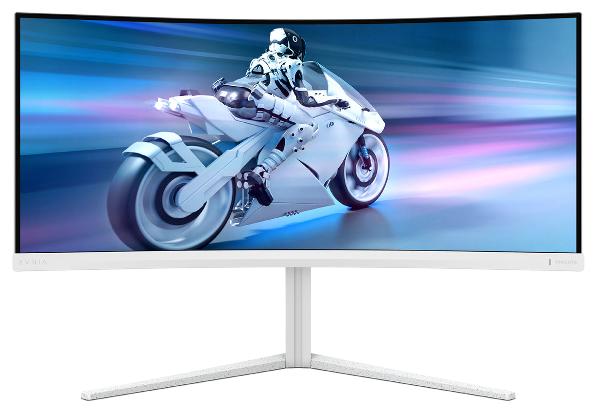 Philips 34M2C5501A/00 computerskærm 86,4 cm (34") 3440 x 1440 pixel Wide Quad HD LCD Hvid