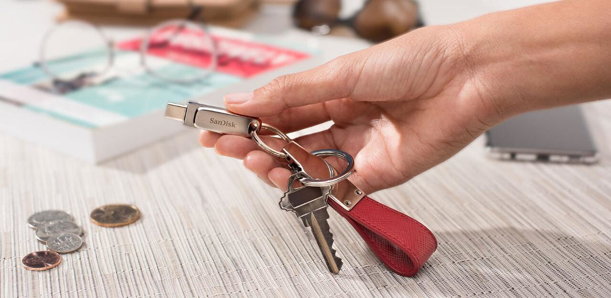 SanDisk Ultra Dual Drive Luxe USB-nøgle 512 GB USB Type-A / USB Type-C 3.2 Gen 1 (3.1 Gen 1) Rustfrit stål