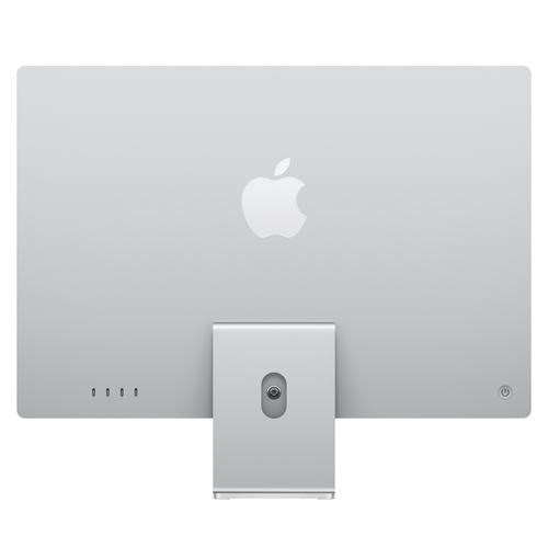 Apple iMac 24-inch with Retina 4.5K display: M4 chip with 10-core CPU and 10-core GPU, 16GB, 512GB SSD - Silver