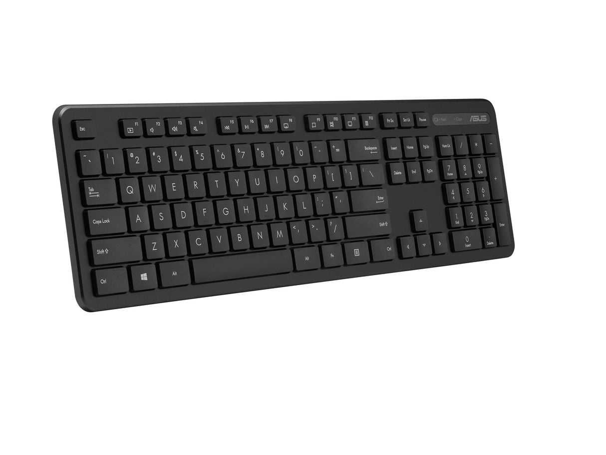 ASUS CW100 tastatur Mus inkluderet Universel RF trådløst QWERTY US engelsk Sort