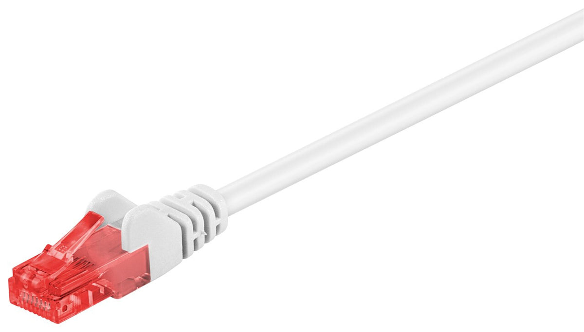 Goobay CAT 6 U/UTP CCA 0,5m White