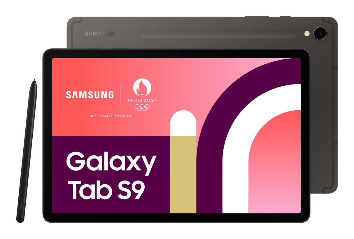 Samsung Galaxy Tab S9 SM-X710N Qualcomm Snapdragon 128 GB 27,9 cm (11") 8 GB Wi-Fi 6 (802.11ax) Android 13 Grafit