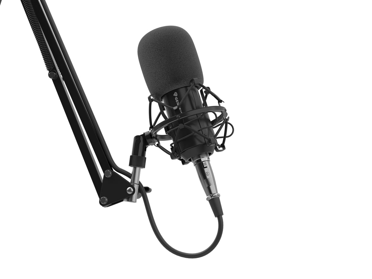 GENESIS Radium 300 XLR Sort Studiemikrofon