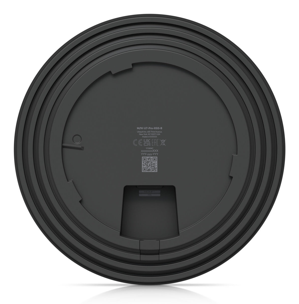 Ubiquiti UniFi U7 Pro XGS Trådløs forbindelse Wi-Fi 7 Sort